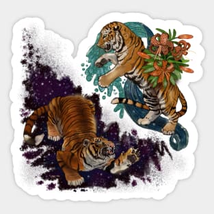 Fate in the Stars Tigers Sticker